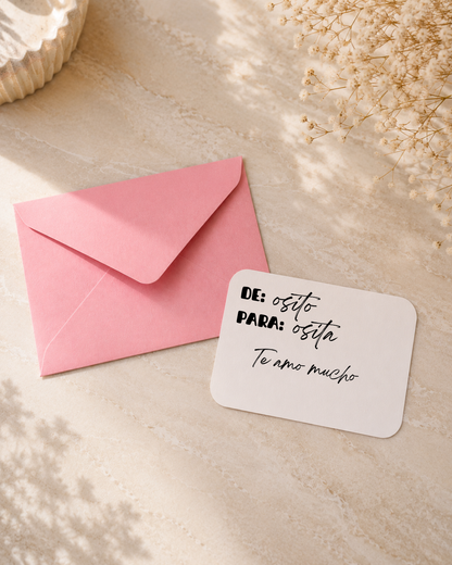 Tarjeta de mensaje