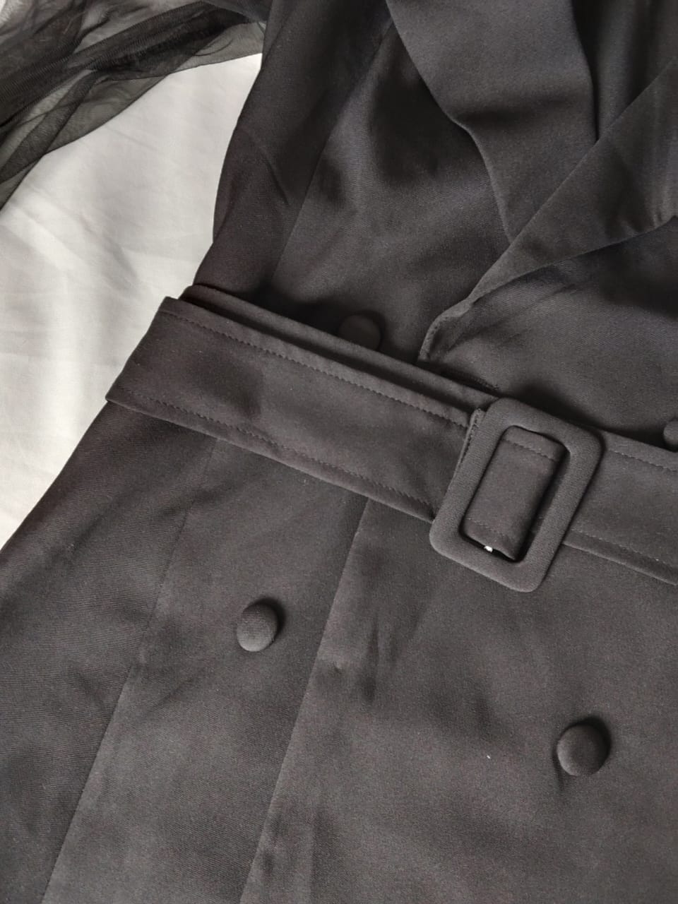 Vestido formal negro