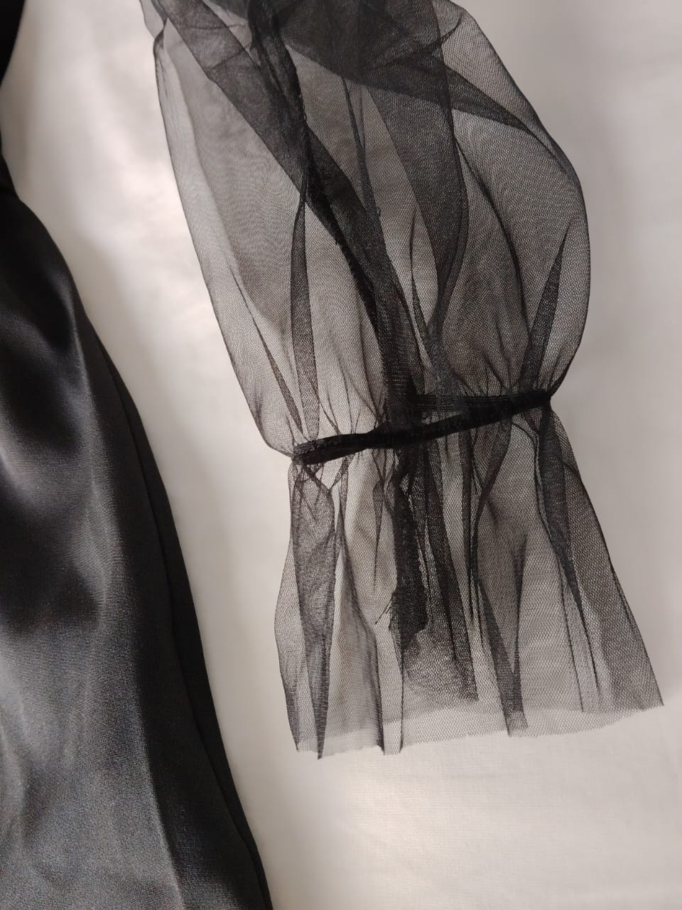 Vestido formal negro