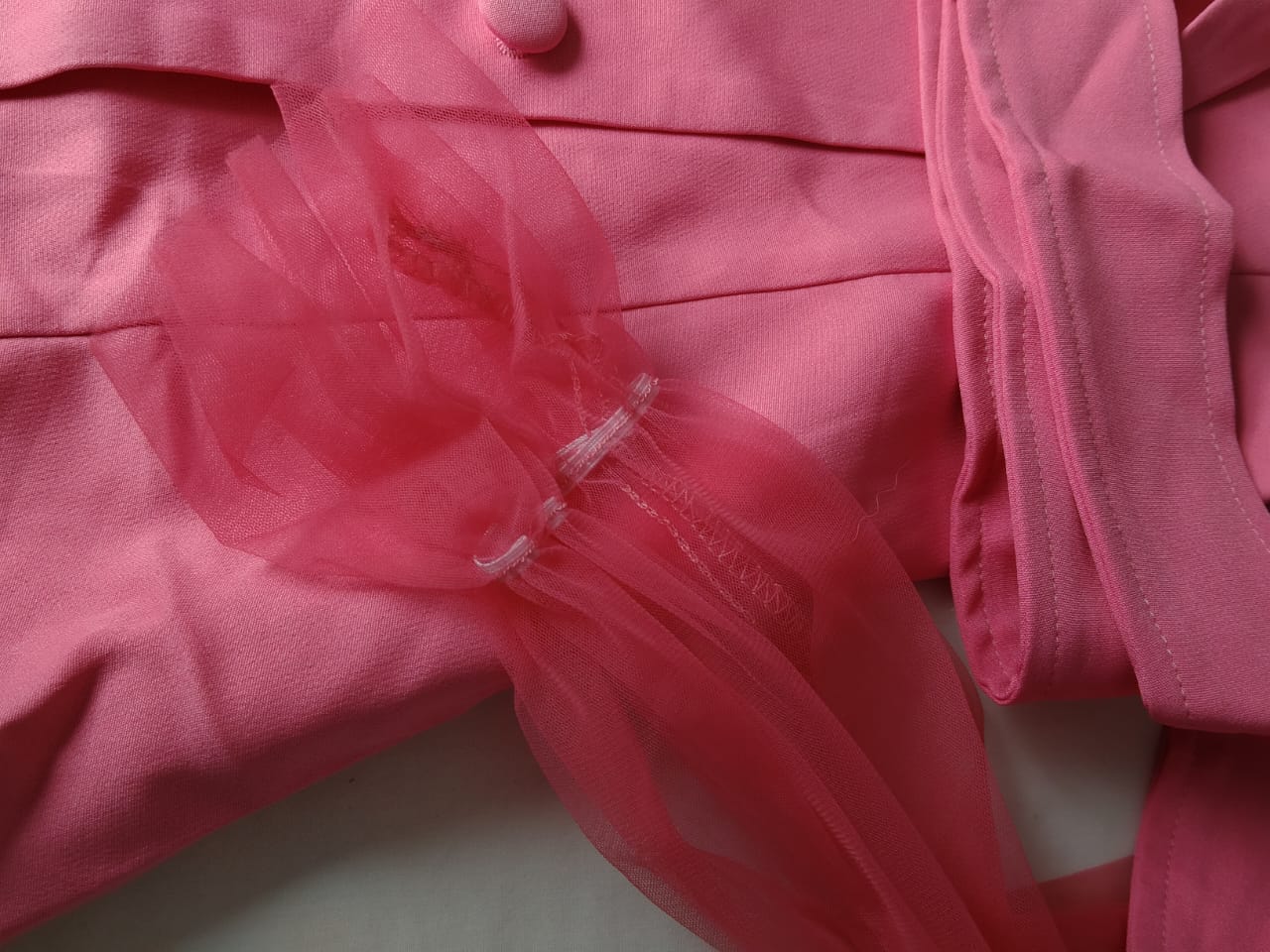 Vestido formal rosado