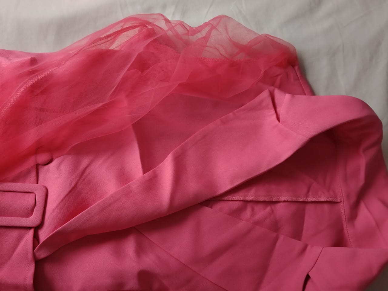 Vestido formal rosado
