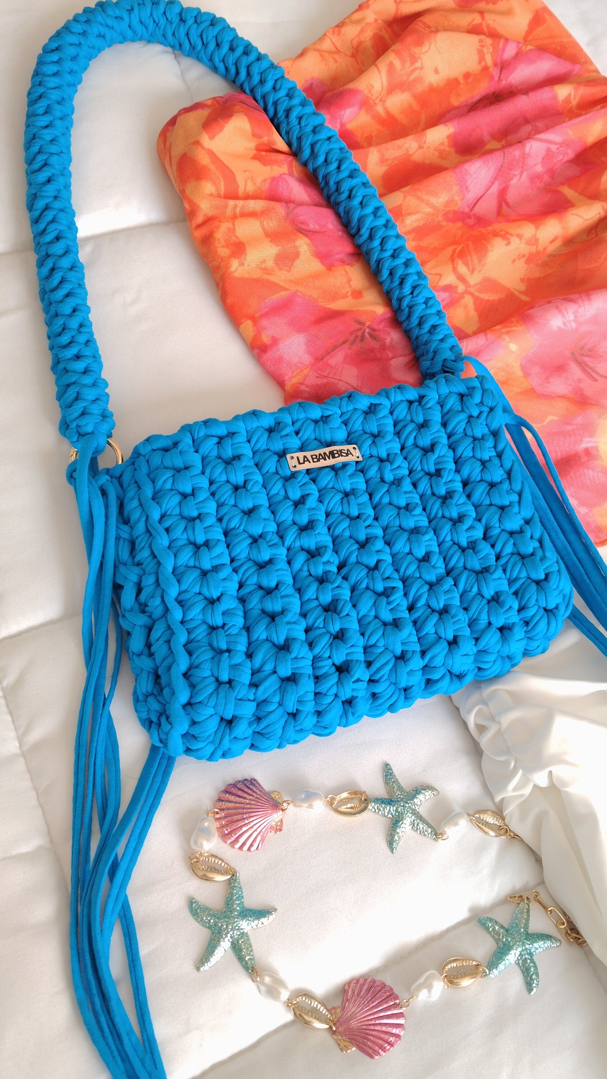 Cartera flecos H2O sirenas