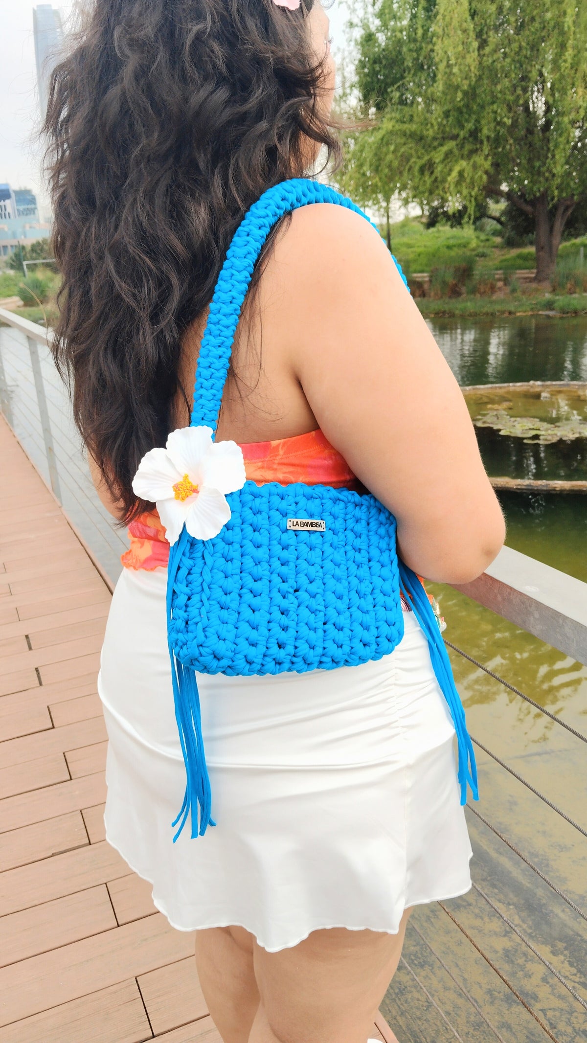 Cartera flecos H2O sirenas